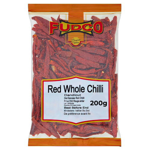 Fudco Whole Red Chilli 200g