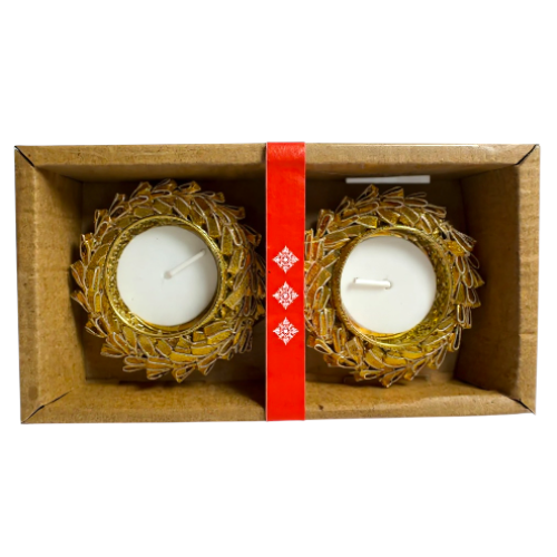 Gayatri Golden Fancy Diya