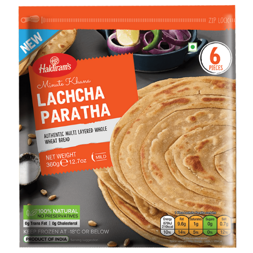 Haldirams Frozen Lachcha Paratha 6pcs