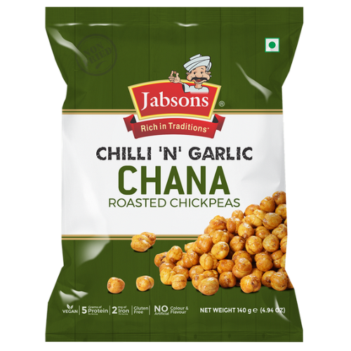 Jabsons Chilli Garlic Roasted Peanuts