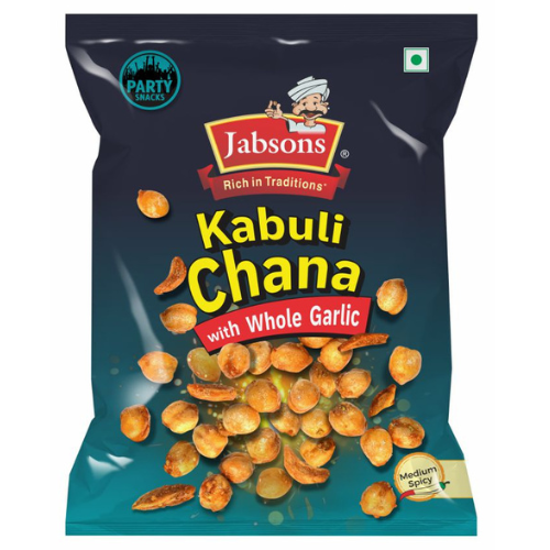 Jabsons Kabuli Chana With Whole Garlic