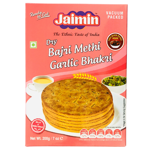 Jaimin Bajri Methi Garlic Bhakri 200g