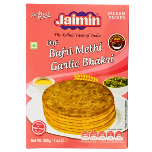Jaimin Bajri Methi Garlic Bhakri 250g