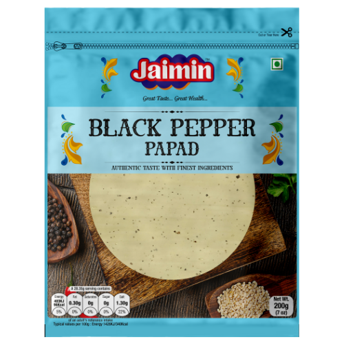 Jaimin Black Pepper Papad
