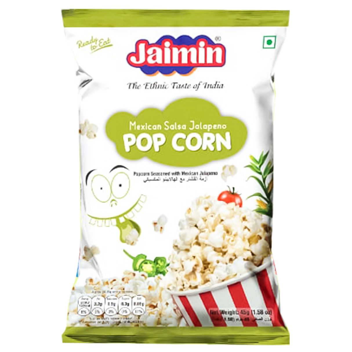 Jaimin Mexican Salsa Jalapeno Flavour Popcorn