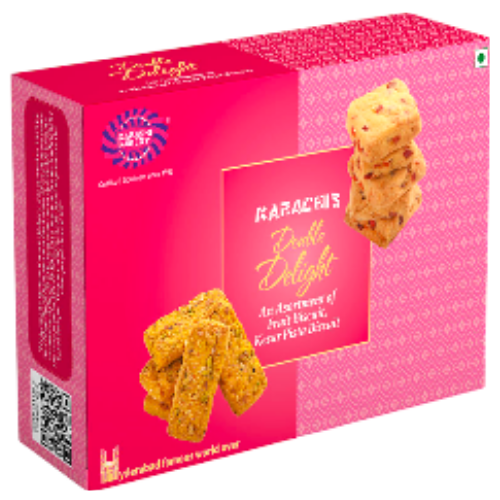 Karachi Bakery 2 In 1 Kaju Pista Biscuits
