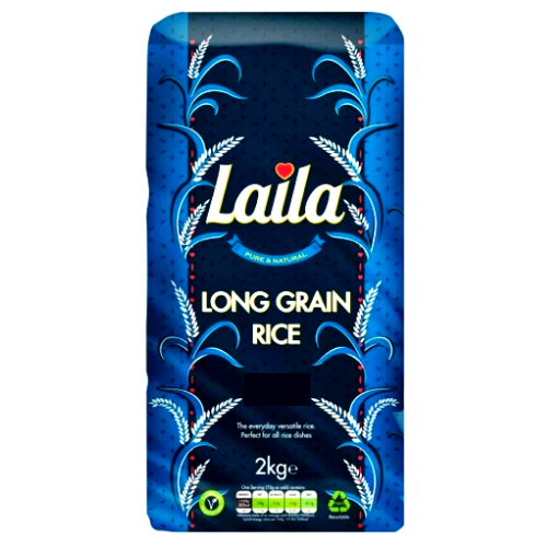 Laila Long Grain Rice 2kg