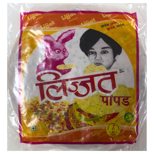 Lijjat Jeera Papad 200g