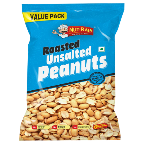 Nut Raja Roasted Unsalted Peanuts