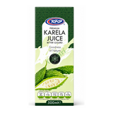 Premium Karela Juice Bitter Gourd 500ml by Top Op — front view showing product label and branding, studio product photo on white background