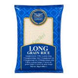 Long Grain Rice by Heera Food, Beverages & Tobacco > Food Items > Grains, Rice & Cereal > Rice — front view showing product label and branding, studio product photo on white background