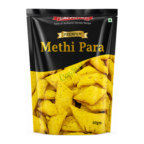 Methi Para Premium by Kirtiraj — front view showing product label and branding, studio product photo on white background