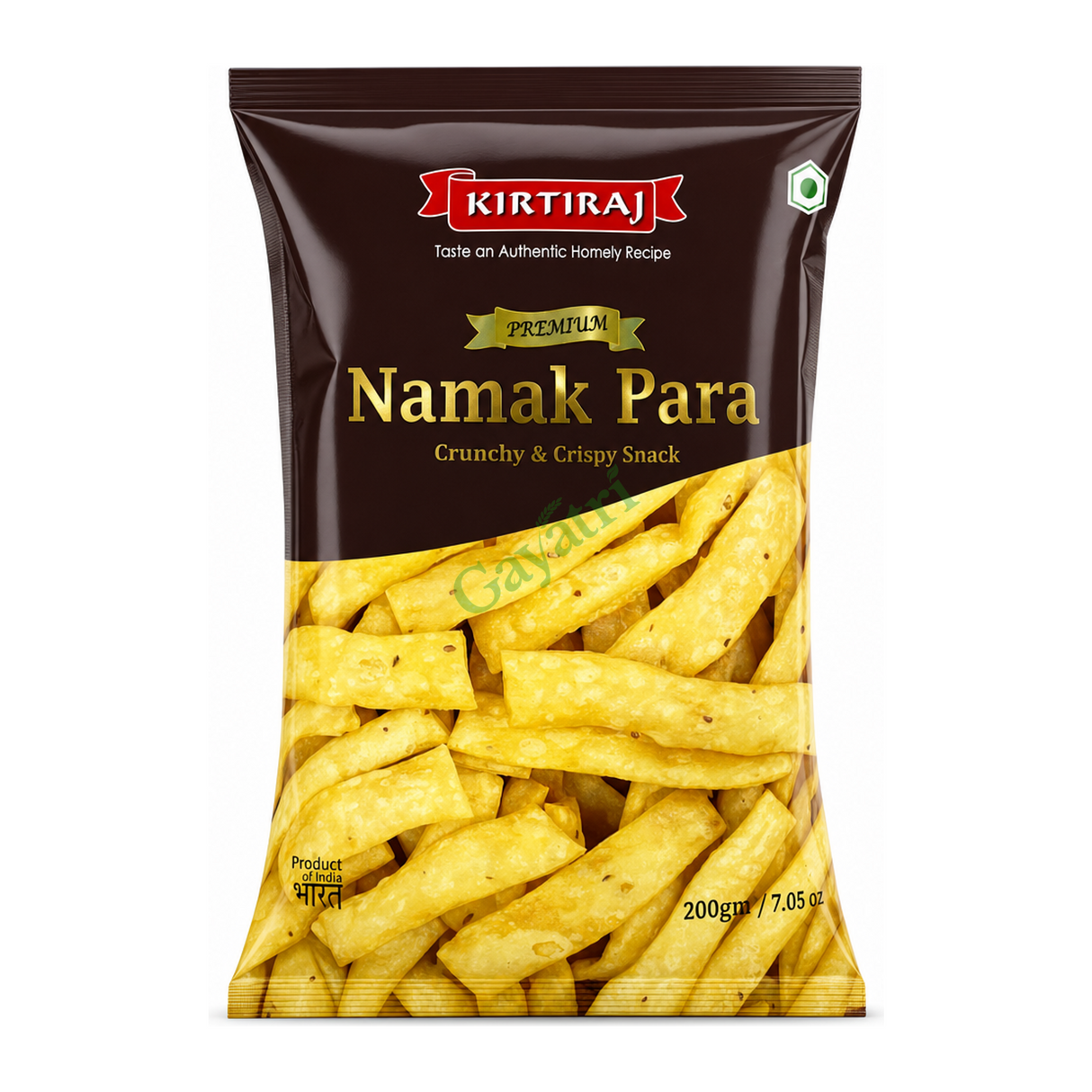 Namak Para Premium by Kirtiraj — front view showing product label and branding, studio product photo on white background
