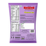 Khamni Sev by Kirtiraj — back view showing ingredients and product details, studio product photo on white background