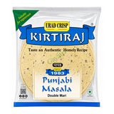 Punjabi Masala Papad Double Mari Double Mari by Kirtiraj — front view showing product label and branding, studio product photo on white background