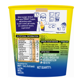 Maggi Masala Cuppa Noodles Masala by Maggi — nutrition facts side panel, studio product photo on white background