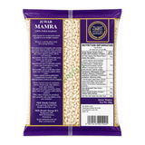 Juwar Mamra by Heera — back view showing ingredients and product details, studio product photo on white background