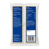 Ragi Flour (Finger Millet Flour) by East End — back view showing ingredients and product details, studio product photo on white background
