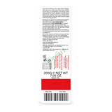 Vicco Vajradanti Herbal Toothpaste by Vicco — back view showing ingredients and product details, studio product photo on white background