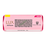 Lux Advanced Even-Toned Glow Rose Vitamin C + E by Lux — ingredients side panel, studio product photo on white background
