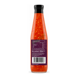 Thai Sweet Chilli Sauce by KTC — back view showing ingredients and product details, studio product photo on white background