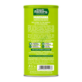 Makhana Popped Fox Nuts Pudina Masala by Snack Factory — side panel, studio product photo on white background