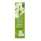 Pure Mogra Premium Masala Incense by Heera — front view showing product label and branding, studio product photo on white background