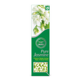 Pure Jasmine Premium Masala Incense by Heera — front view showing product label and branding, studio product photo on white background
