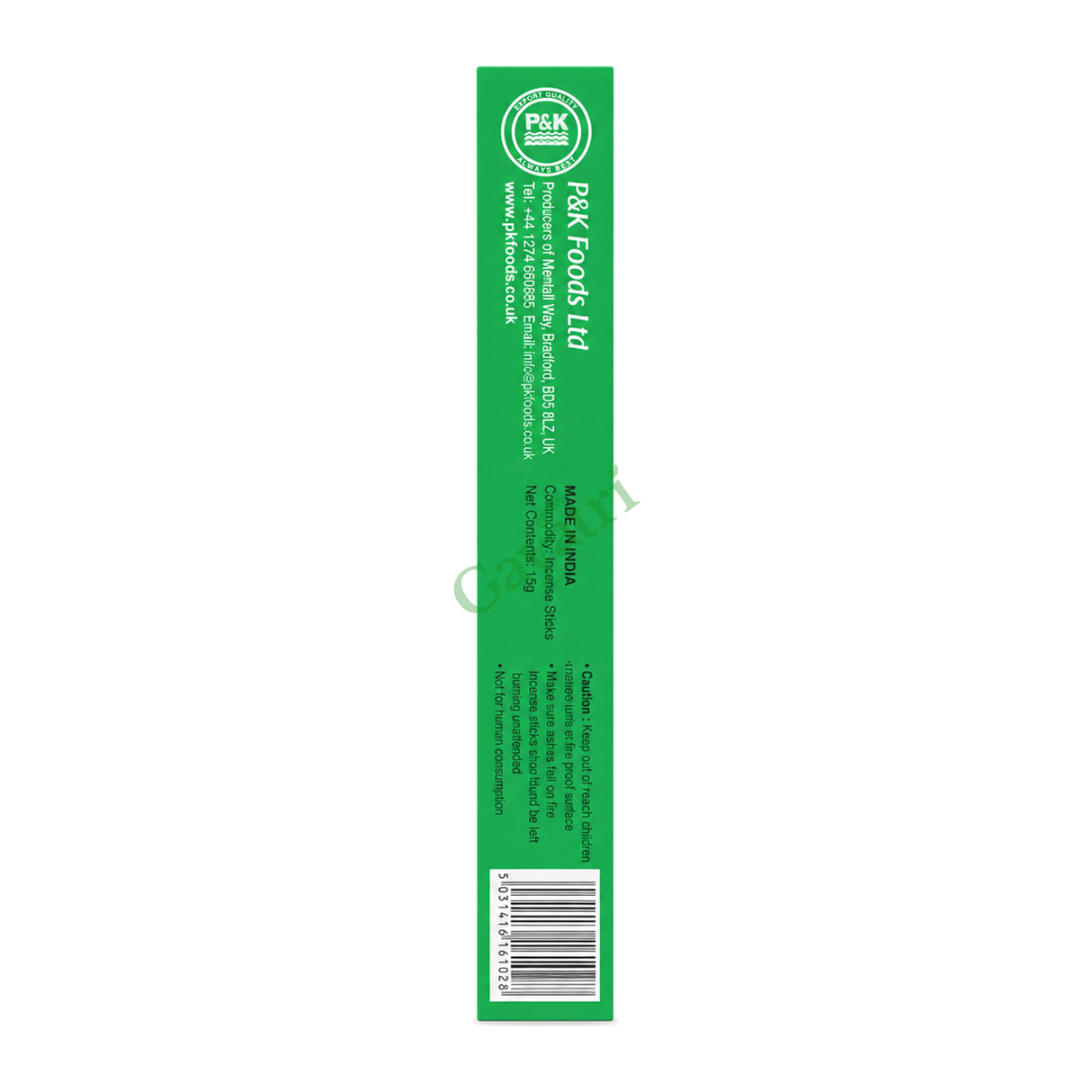 Pure Jasmine Premium Masala Incense by Heera Religious & Ceremonial > Religious Items — side panel, studio product photo on white background