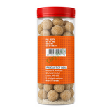 Chat-Pati Imly by Mukhwas Bites — back view showing ingredients and product details, studio product photo on white background