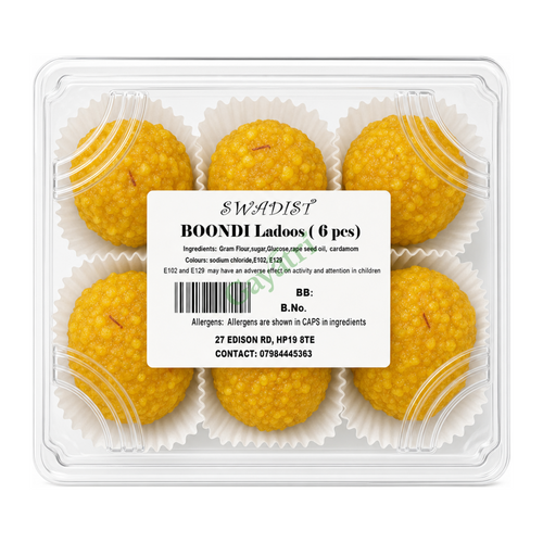 Swadist Boondi Ladoos 6 pcs