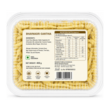 Bhavnagri Ganthia by Swaidist — back view showing ingredients and product details, studio product photo on white background