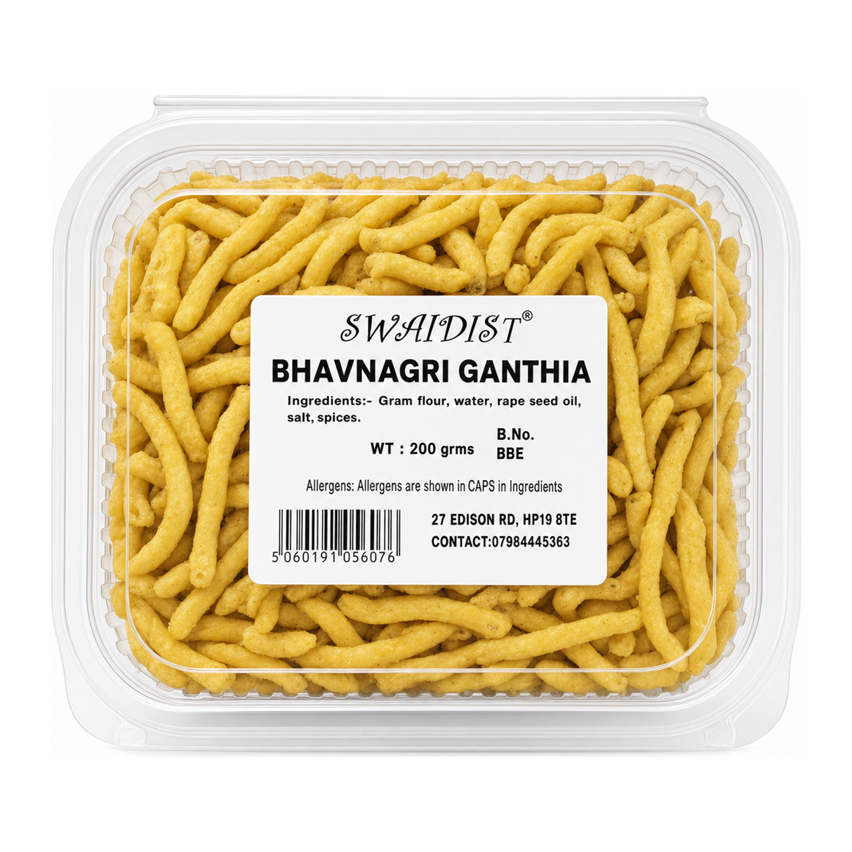 Bhavnagri Ganthia by Swaidist — front view showing product label and branding, studio product photo on white background