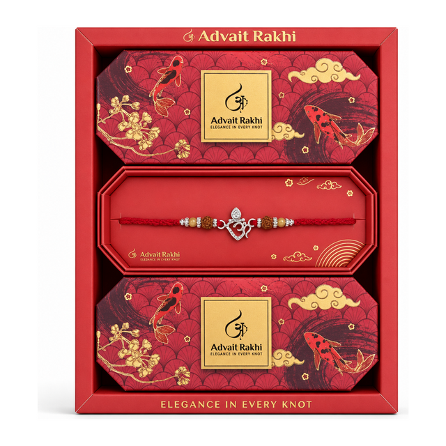 Advait Rakhi by Advait Rakhi — front view showing product label and branding, studio product photo on white background