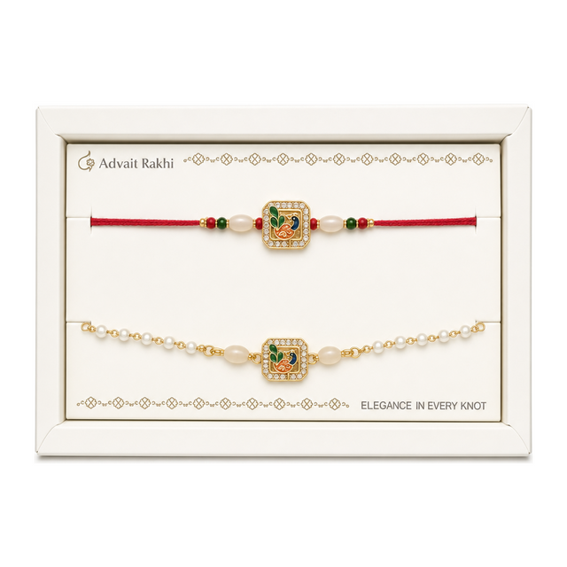 Advait Rakhi by Advait — front view showing product label and branding, studio product photo on white background