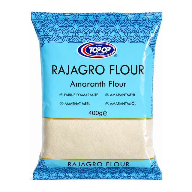 Rajagro Flour Amaranth Flour by Topop — front view showing product label and branding, studio product photo on white background