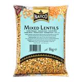 Natco Mixed Lentils 1kg by Natco — front view showing product label and branding, studio product photo on white background