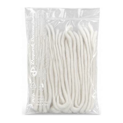 Heera Diva Vat (Long) 60 Pcs by Heera — back view showing ingredients and product details, studio product photo on white background