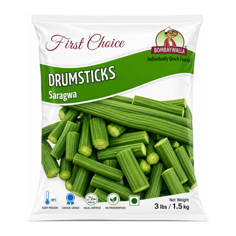 Bombaywalla Drumsticks by Bombaywalla — front view showing product label and branding, studio product photo on white background