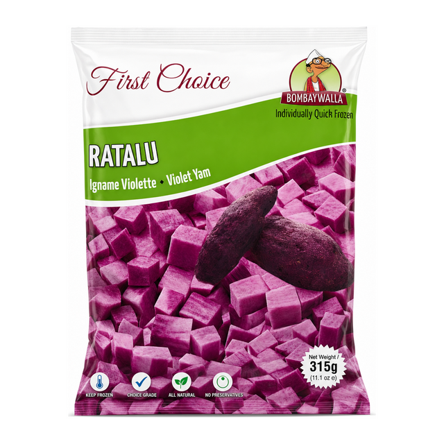Bombaywalla Ratalu Violet Yam by Bombaywalla — front view showing product label and branding, studio product photo on white background