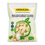 Armaan Peeled Garlic Cloves 400g by Armaan — front view showing product label and branding, studio product photo on white background