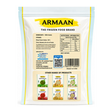 Armaan Peeled Garlic Cloves 400g by Armaan — back view showing ingredients and product details, studio product photo on white background
