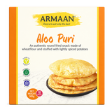 Armaan Aloo Puri 10 Pieces by Armaan — front view showing product label and branding, studio product photo on white background