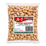 A-1 Dry roasted salted peanuts by A-1 — front view showing product label and branding, studio product photo on white background