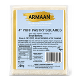 Armaan Puff Pastry Squares 4" by Armaan — front view showing product label and branding, studio product photo on white background