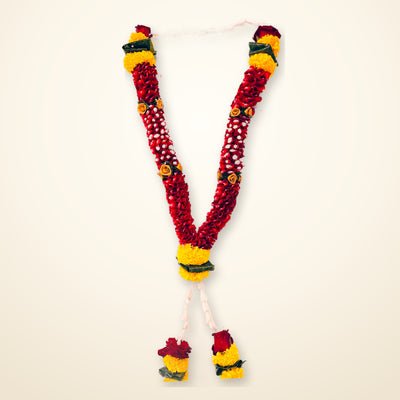 Red Rose Petal | Gulab Varmala | Fresh Flower Garland