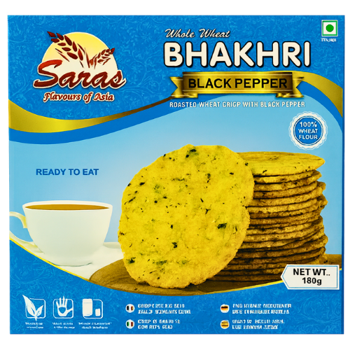 Saras Black Pepper Bhakri