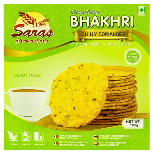 Saras Coriander Chilli Bhakri