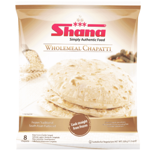 Shana Frozen Wholemeal Chapatti 20pcs