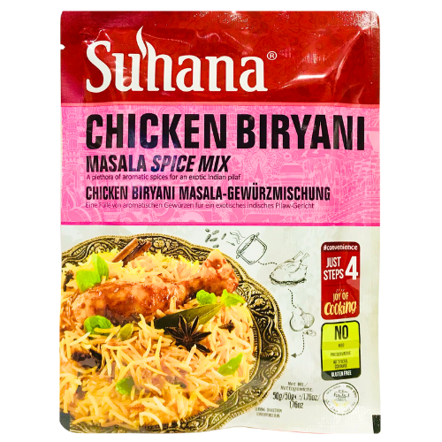 Suhana Chicken Biryani Masala Mix 50g